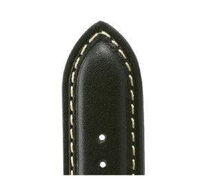 Bracelet Montre Veau IBIZA Noir 24/20mm Etanche